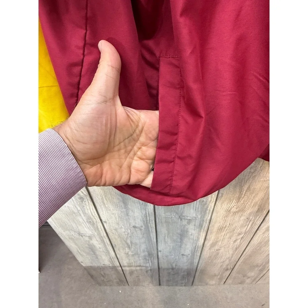 58 Sports Arizona State Sun Devils Windshirt Pullover Mens XXL Maroon Gold NCAA